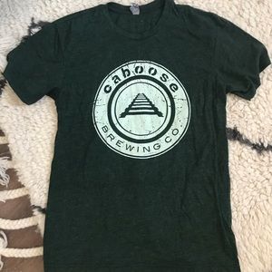 Green brewery t-shirt S/M